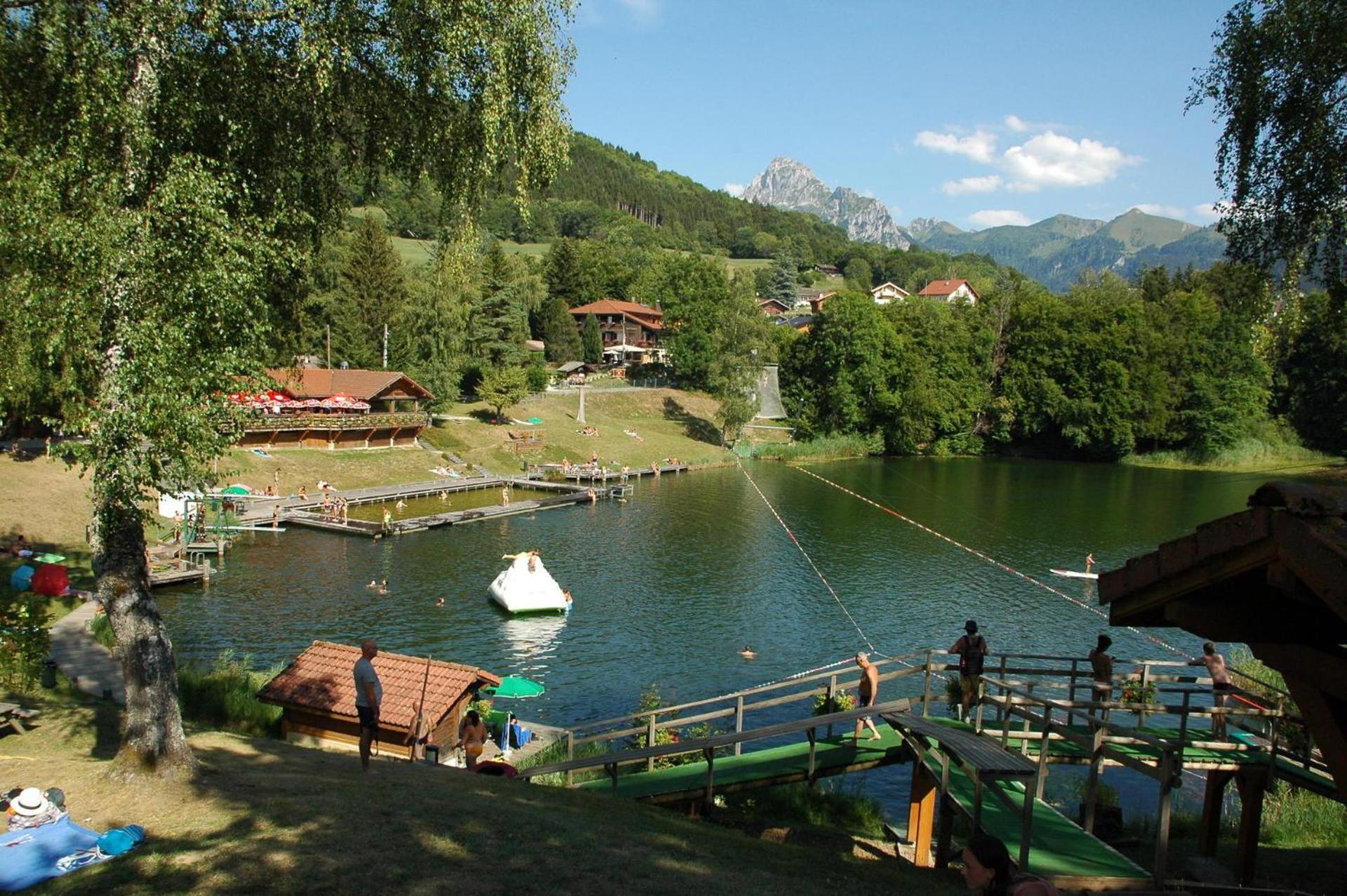 Апартаменты Rez De Jardin / Pieds Des Pistes Бернекс Экстерьер фото