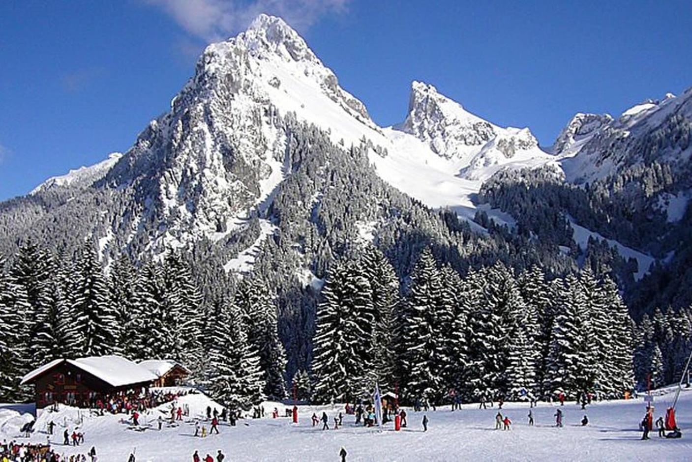 Апартаменты Rez De Jardin / Pieds Des Pistes Бернекс Экстерьер фото